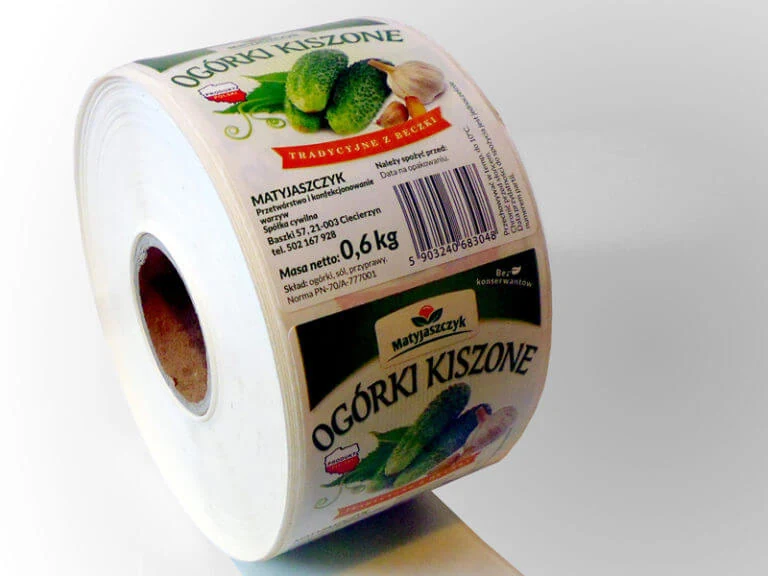 Rolka etykiet samoprzylepnych — przewodnik producenta IPAK